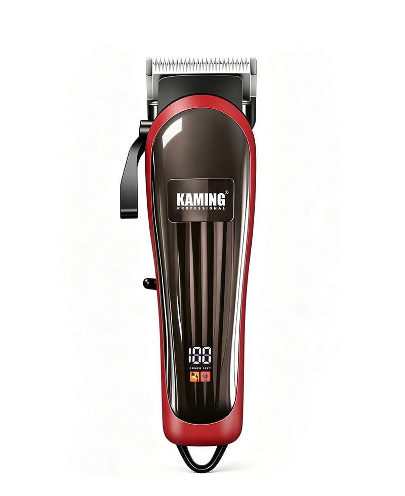 Kaming802 홈 전기 머리 깎기 전문 테이퍼 트리머 고품질 전기 머리 깎기 디지털 디스플레이